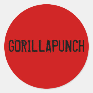 GORILLAPUNCH STICKERS ROOD