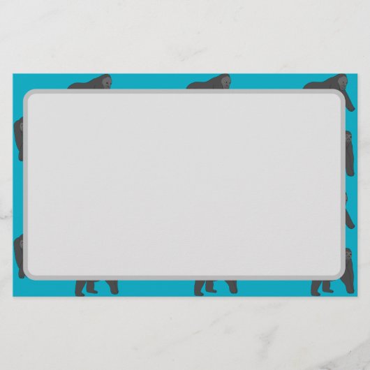 Gorilla's Briefpapier (Voorkant)