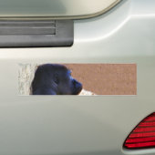Gorillas_ Bumpersticker (Op auto)