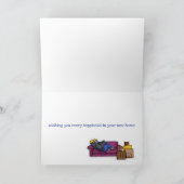 Gorillas grappig, nieuw huis kaart (Binnen)