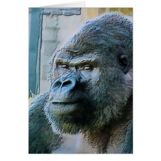 GORILLAS-kaart (Voorkant)