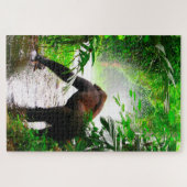 Gorillas. Legpuzzel (Horizontaal)