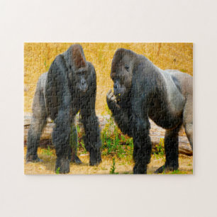 Gorillas. Legpuzzel