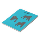 Gorillas Notitieblok (Gedraaid)