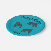 Gorillas Papieren Bordje (Gekanteld)