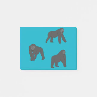 Gorillas Post-it® Notes