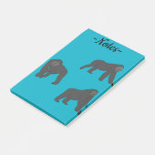 Gorillas Post-it® Notes (Schuin)