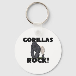 Gorillas Rock Sleutelhanger