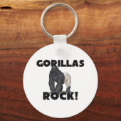 Gorillas Rock Sleutelhanger (Voorkant)