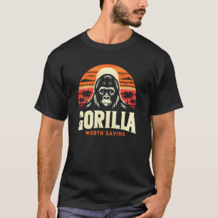 Gorilla's Worth Saving World Wildlife Day T-shirt