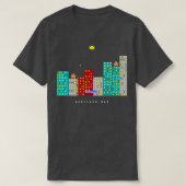 GORILLASBAS spel in QBasic of QuickBasic fanart T-shirt (Design voorkant)
