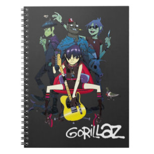 Gorillaz T-shirt Notitieboek