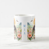 Gorille d'aquarelle de printemps - Kid Mug (Centre)
