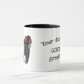 Gorille et bébé "grand papa" mug (Centre)