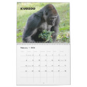 Gorilles de Zoo Atlanta 2022 Calendrier (18 mois) (Feb 2026)
