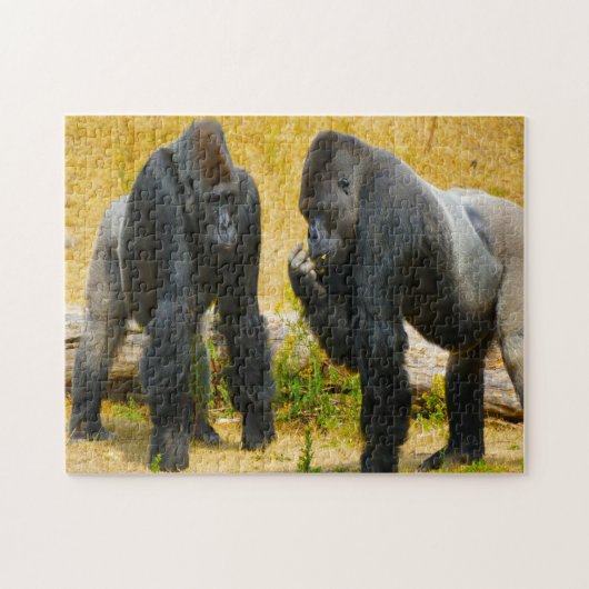 Gorilles. Jigsaw Puzzle (Horizontal)