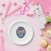 GORILLUMINATE D401 white Papieren Bordje (Feest)