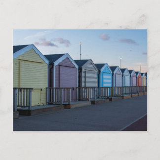 Gorleston strand huts briefkaart