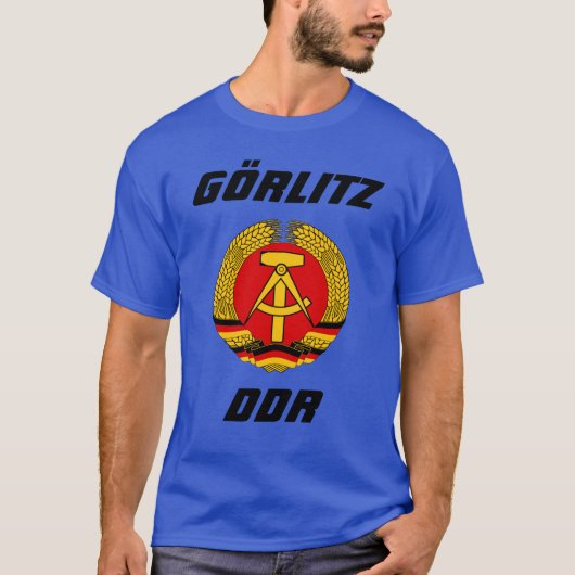 Gorlitz, DDR, Gorlitz, Oost-Duitsland T-shirt (Voorkant)