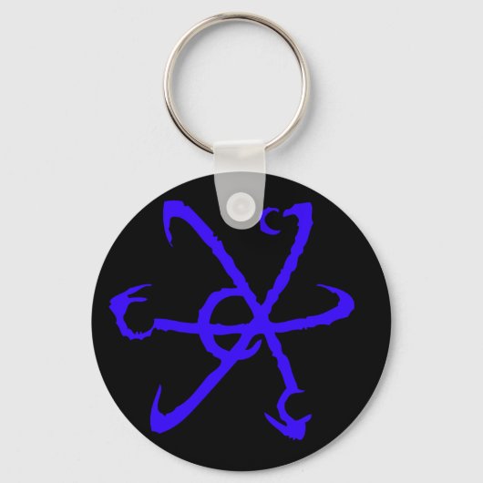 Gorman Industries Symbol Blue Sleutelhanger (Voorkant)