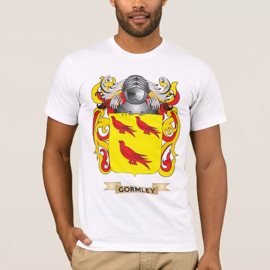 Gormley Coat of Arms (gezinscrest) T-shirt (Voorkant)