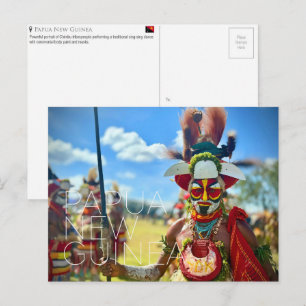 Goroka, Papoea-Nieuw-Guinea Reisansichtkaart Briefkaart