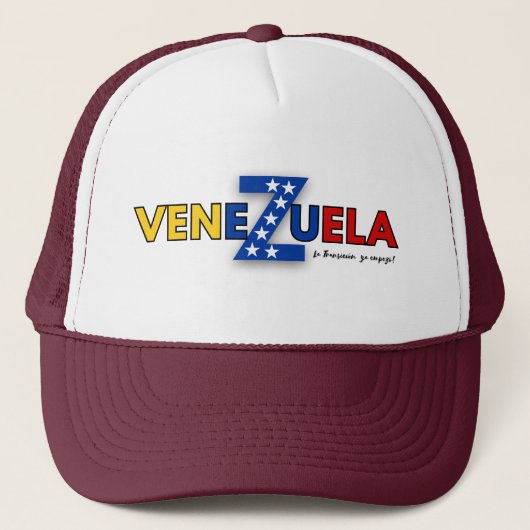 Gorra de béisbol Venezuela Trucker Pet (Voorkant)