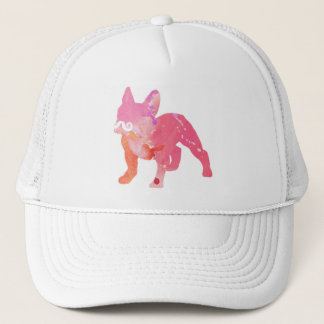 Gorra de dama, gorra fashion, bulldog frances trucker pet