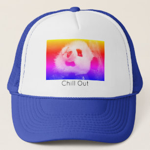 Gorra De Vrachtwagenchauffeur Beer Panda Levenssti Trucker Pet