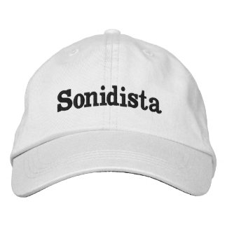 Gorra Sonidista Geborduurde Pet
