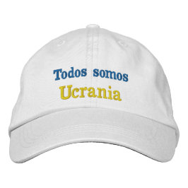 Gorra todos somos Ucrania Geborduurde Pet