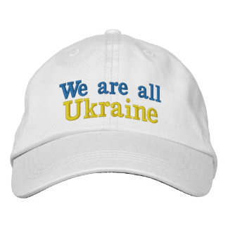 Gorra We are all Ukraine Geborduurde Pet