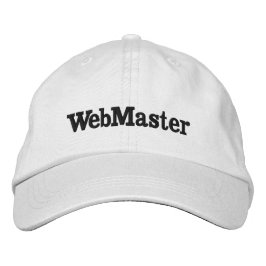 Gorra WebMaster Geborduurde Pet