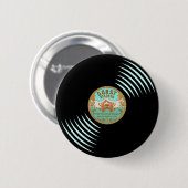 Gorst Records Retro Style Button (Voorkant /achterkant)