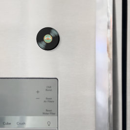 Gorst Records Retro Style Button Magneet