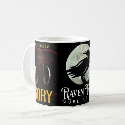 GORY tasse à café de 11 onces. (Devant gauche)