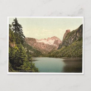 Gosausee en Dachstein, Oberösterreich, Oostenrijk- Briefkaart