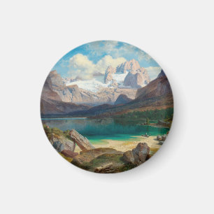 Gosausee met uitzicht op het Dachstein-massief Magneet