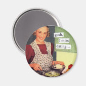 Gosh-I-Miss-Dating Magneet (Voorkant / Achterkant)
