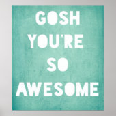 Gosh, Poster Génial (Devant)