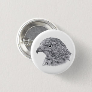 Goshawk - Badge Ronde Button 3,2 Cm