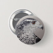 Goshawk Button (Voorkant /achterkant)