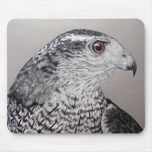 Goshawk Mousepad Muismat (Voorkant)