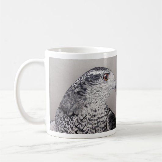 Goshawk mug (Gauche)