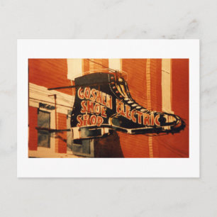 Goshen Electric Shoe Shop - One Briefkaart