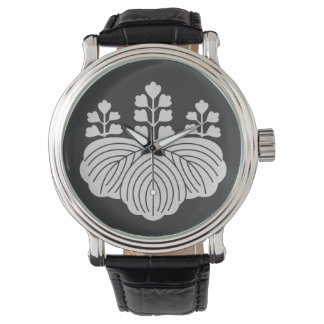 Goshichi no Kiri | KAMON [ Japanese Family Crest ] Horloge