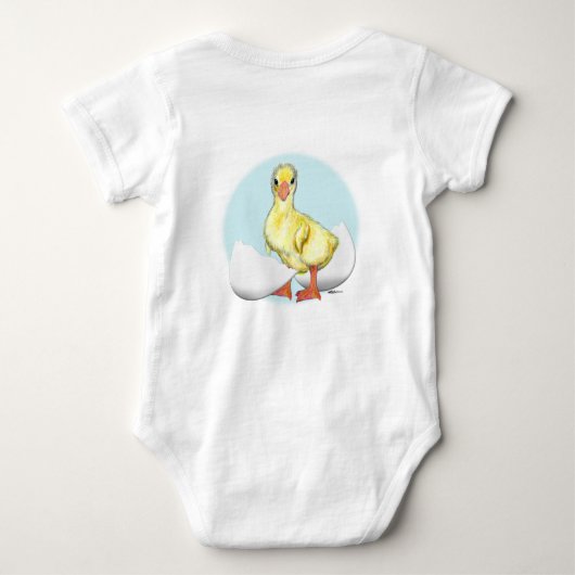 Gosling:  Net Hatched Romper (Achterkant)