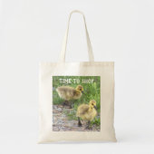 Goslings Foto Canvas tas (Voorkant)