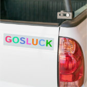 GOSLUCK Bumpersticker (Op Truck)