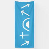 Gospel Arrows-banner Spandoek (Verticaal)